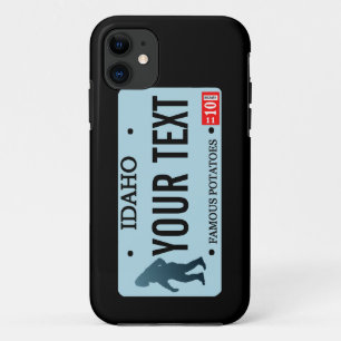 Idaho Sasquatch License Bord Case-Mate iPhone Case