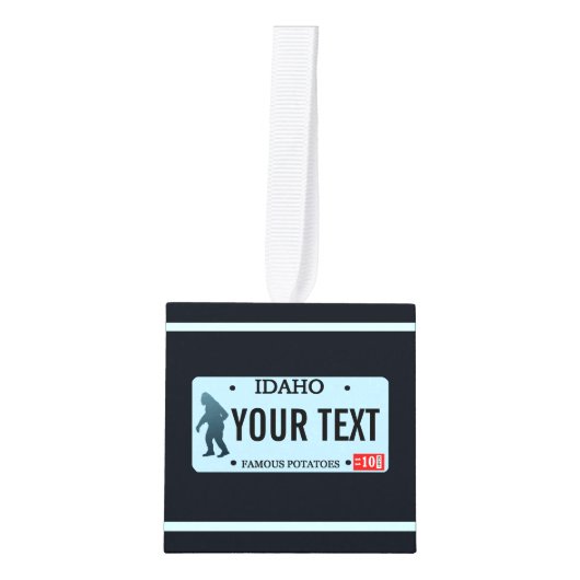 Idaho Sasquatch License Bord Decoratie (Voorkant)