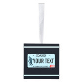 Idaho Sasquatch License Bord Decoratie (Rechts)