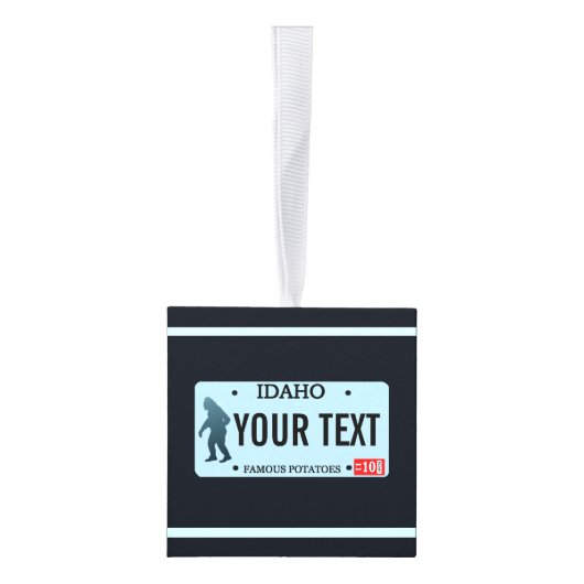 Idaho Sasquatch License Bord Decoratie (Rechts)