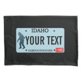 Idaho Sasquatch License Bord Kussensloop (Voorkant)