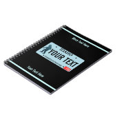 Idaho Sasquatch License Bord Notitieboek (Linkerzijde)