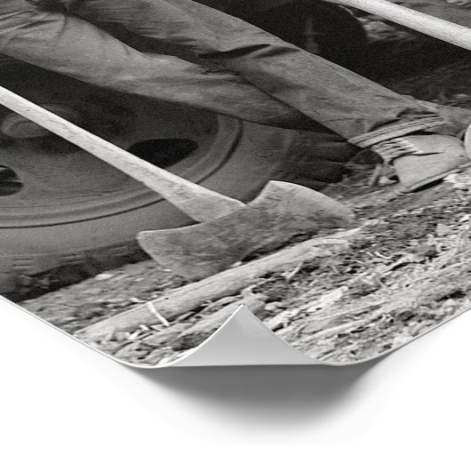 Idaho Sawmill Workers, 1939. foto Poster (Hoek)