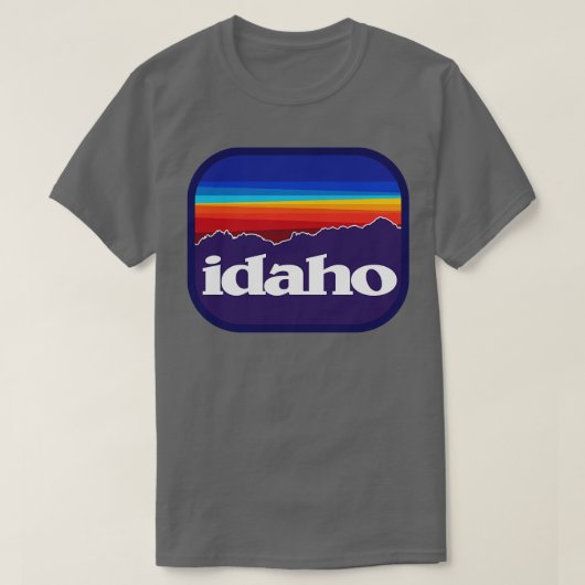 Idaho Sawtooths Tshirt (Design voorkant)