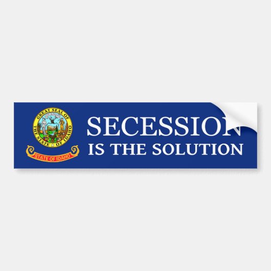 Idaho Secession Bumpersticker (Voorkant)