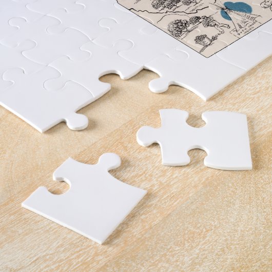 Idaho Shaped  Afbeelding Map Legpuzzel (Zijkant)