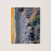 Idaho Sheep Grazing. kerstcadeautjes Jigzaag P Legpuzzel (Verticaal)