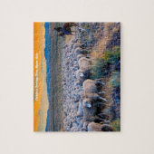 Idaho Sheep Grazing. kerstcadeautjes Jigzaag P Legpuzzel (Verticaal)