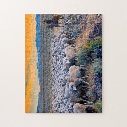 Idaho Sheep Grazing. Legpuzzel (Verticaal)