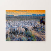 Idaho Sheep Grazing. Legpuzzel (Horizontaal)