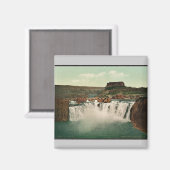 Idaho. Shoshone Herfsten Zelden Photochrom Magneet (Voorkant / Achterkant)