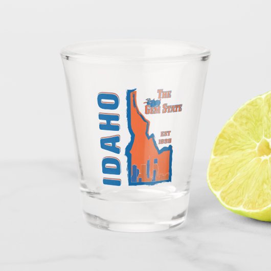Idaho Shot Glass Glas (Voorkant)