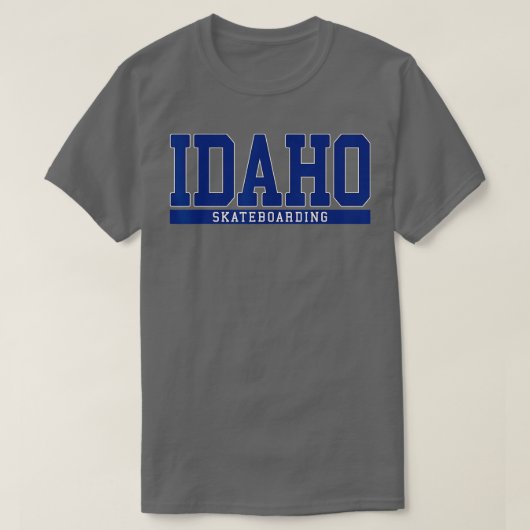Idaho Skateboarding  T-shirt (Design voorkant)
