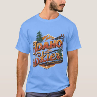 idaho skier t-shirt