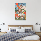 Idaho (Skiing)Large Letter ScenesIdaho Canvas Afdruk (Insitu (Slaapkamer))