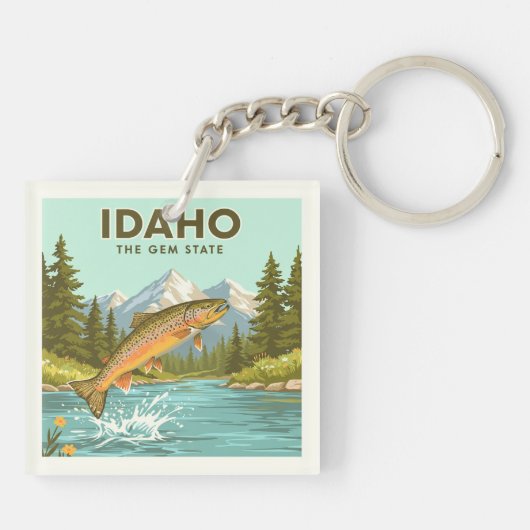 Idaho Sleutelhanger (Achterkant)