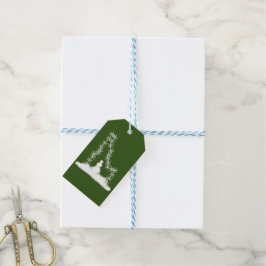 Idaho Snowflake Cadeaulabel