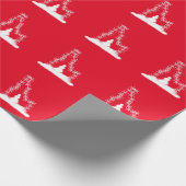 Idaho Snowflake Cadeaupapier (Hoek)