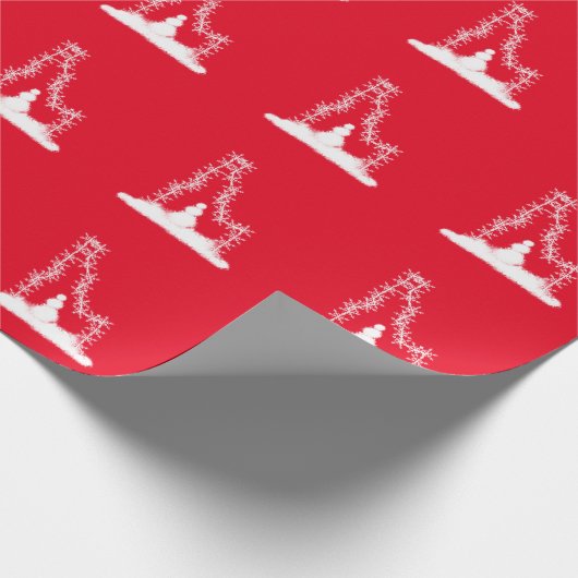 Idaho Snowflake Cadeaupapier (Hoek)