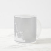 Idaho Snowflake Matglas Koffiemok (Voorkant rechts)