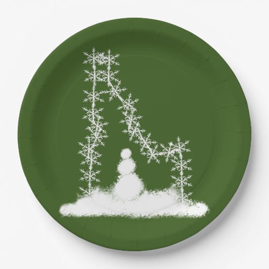 Idaho Snowflake Paper Bord (Voorkant)