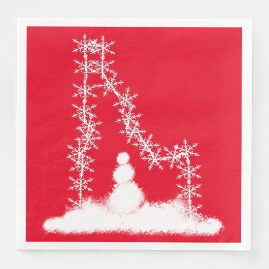 Idaho Snowflake Servet (Voorkant)