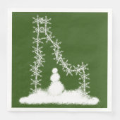 Idaho Snowflake Servet (Voorkant)