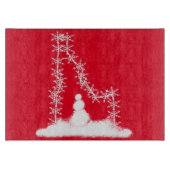 Idaho Snowflake Snijplank (Voorkant)