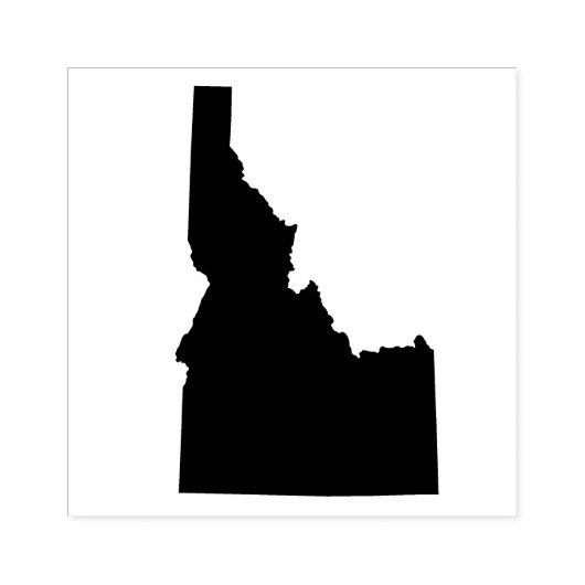 Idaho Solid Rubber Art Stamp Rubberstempel (Afrduk)