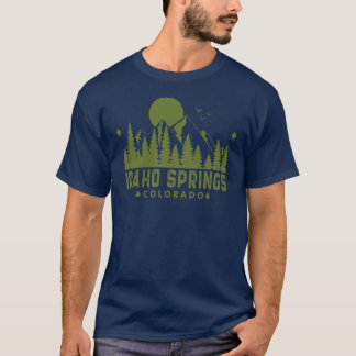 Idaho Springs Colorado Bergzicht T-shirt