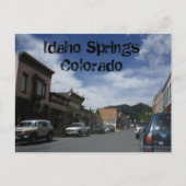 Idaho Springs Colorado Briefkaart (Voorkant)