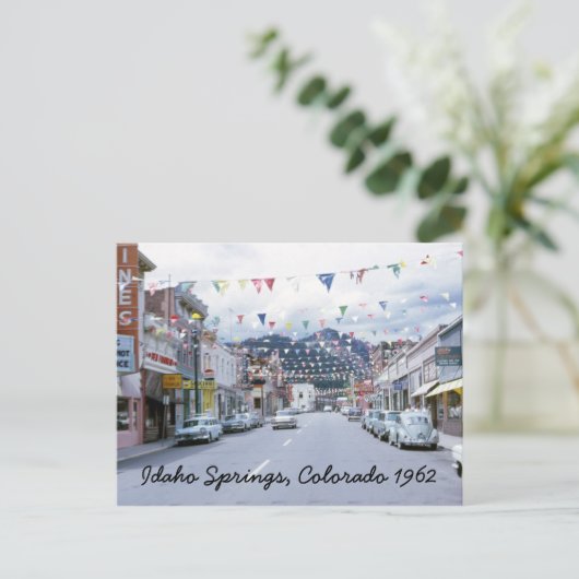 Idaho Springs Colorado Briefkaart (Staand voorkant)