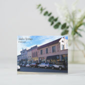 Idaho Springs, Colorado Briefkaart (Staand voorkant)