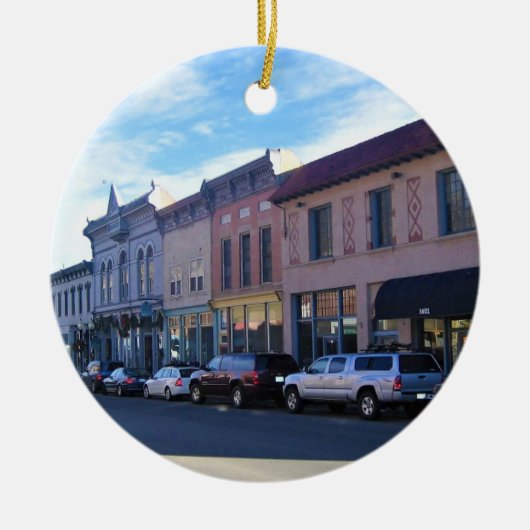 Idaho Springs, Colorado Keramisch Ornament (Voorkant)
