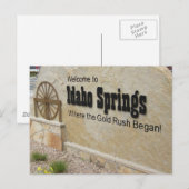 Idaho Springs, Colorado Welcome Sign Briefkaart (Voorkant / Achterkant)