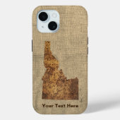 Idaho Spud Map Case-Mate iPhone Case (Achterkant)