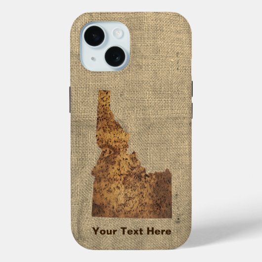 Idaho Spud Map Case-Mate iPhone Case (Achterkant)