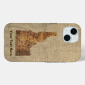 Idaho Spud Map Case-Mate iPhone Case (Achterkant (horizontaal))