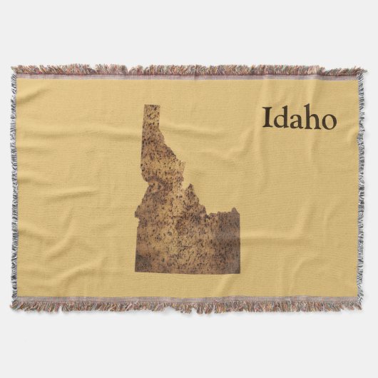 Idaho Spud Map Deken (Voorkant)