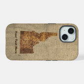 Idaho Spud Map iPhone 15 Case (Achterkant horizontaal)