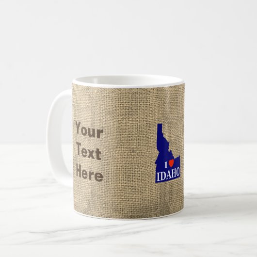 Idaho Spud Map Koffiemok (Voorkant links)