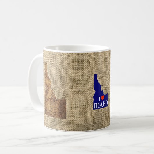 Idaho Spud Map Koffiemok (Voorkant links)