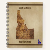 Idaho Spud Map Notitieboek (Voorkant)