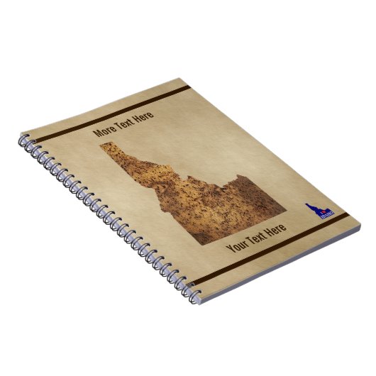 Idaho Spud Map Notitieboek (Rechterzijde)