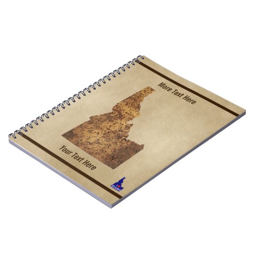 Idaho Spud Map Notitieboek (Linkerzijde)