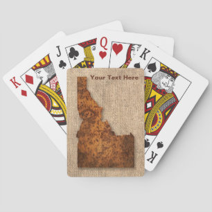 Idaho Spud Map Pokerkaarten