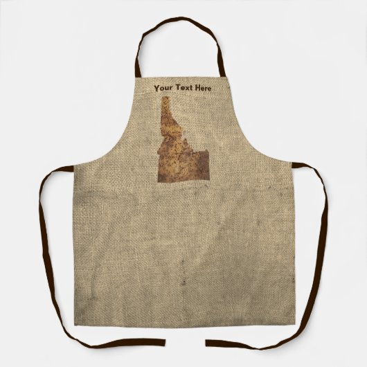 Idaho Spud Map Schort (Voorkant)