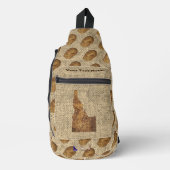 Idaho Spud Map Sling Bag (Voorkant)