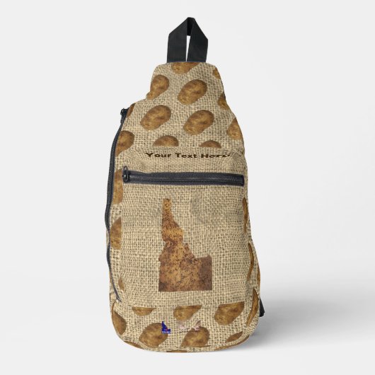 Idaho Spud Map Sling Bag (Voorkant)