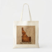 Idaho Spud Map Tote Bag (Voorkant)